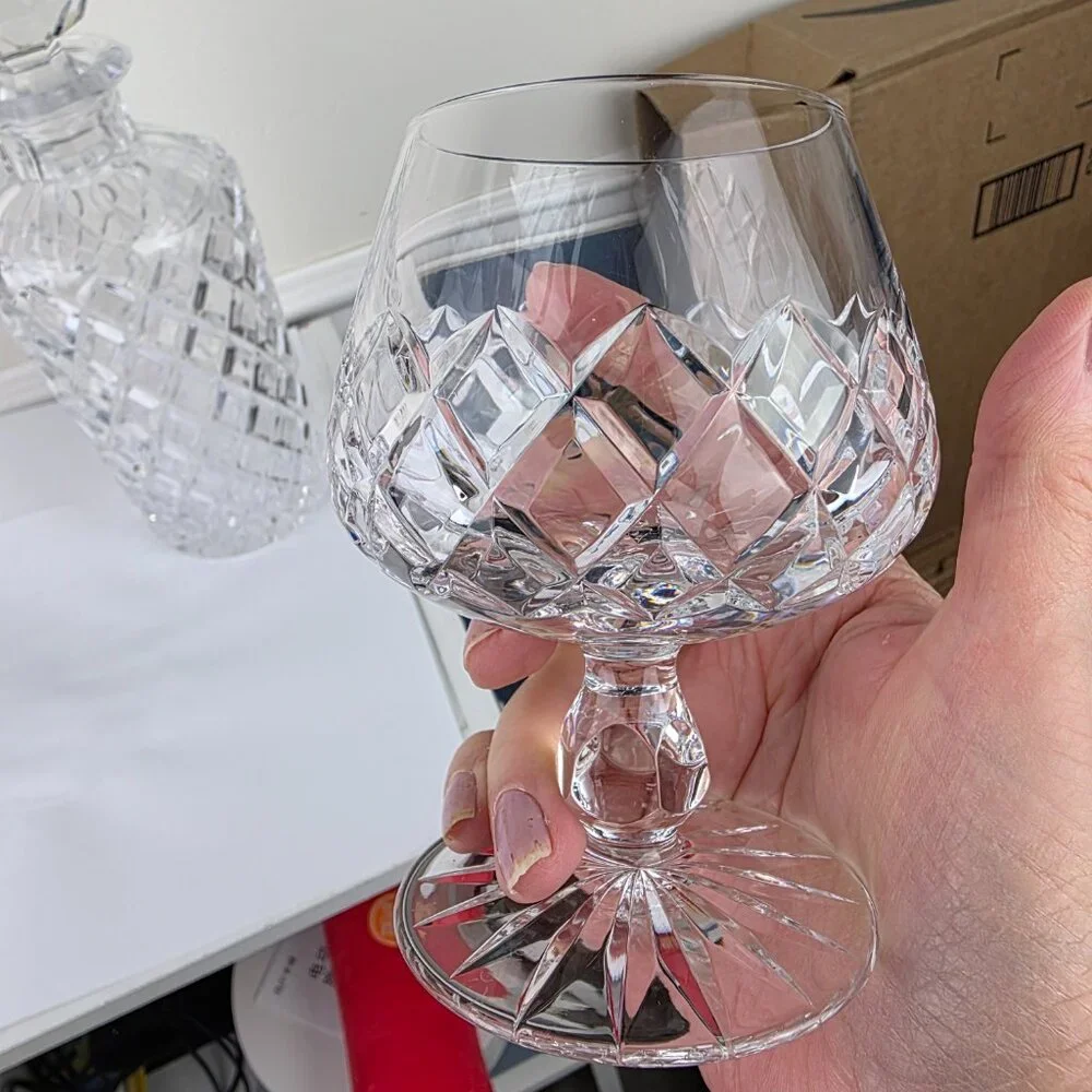 Ceska Ascot Brandy Snifters Decanter Stopper